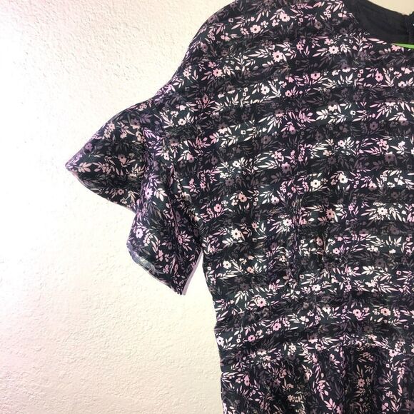 Jill Stuart Black and White Striped Dress - Picture 4 of 4